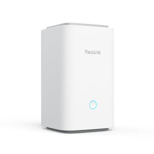 REOLINK Home Hub Centralized Control for up to 8 Battery/WiFi Cameras | Encryption Privacy, 2.4/5GHz WiFi 6, No Monthly Fee, Daily Security Summary, 64GB SD Card Installed, No Third-Party Support